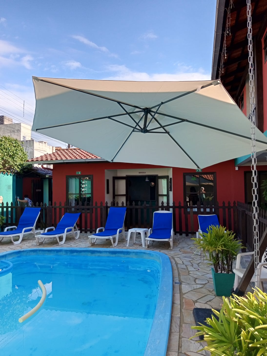 Pousada Villa d'Italia - Conforto, Tradição e Beleza em Penha, SC | Piscinas Externa e Coberta