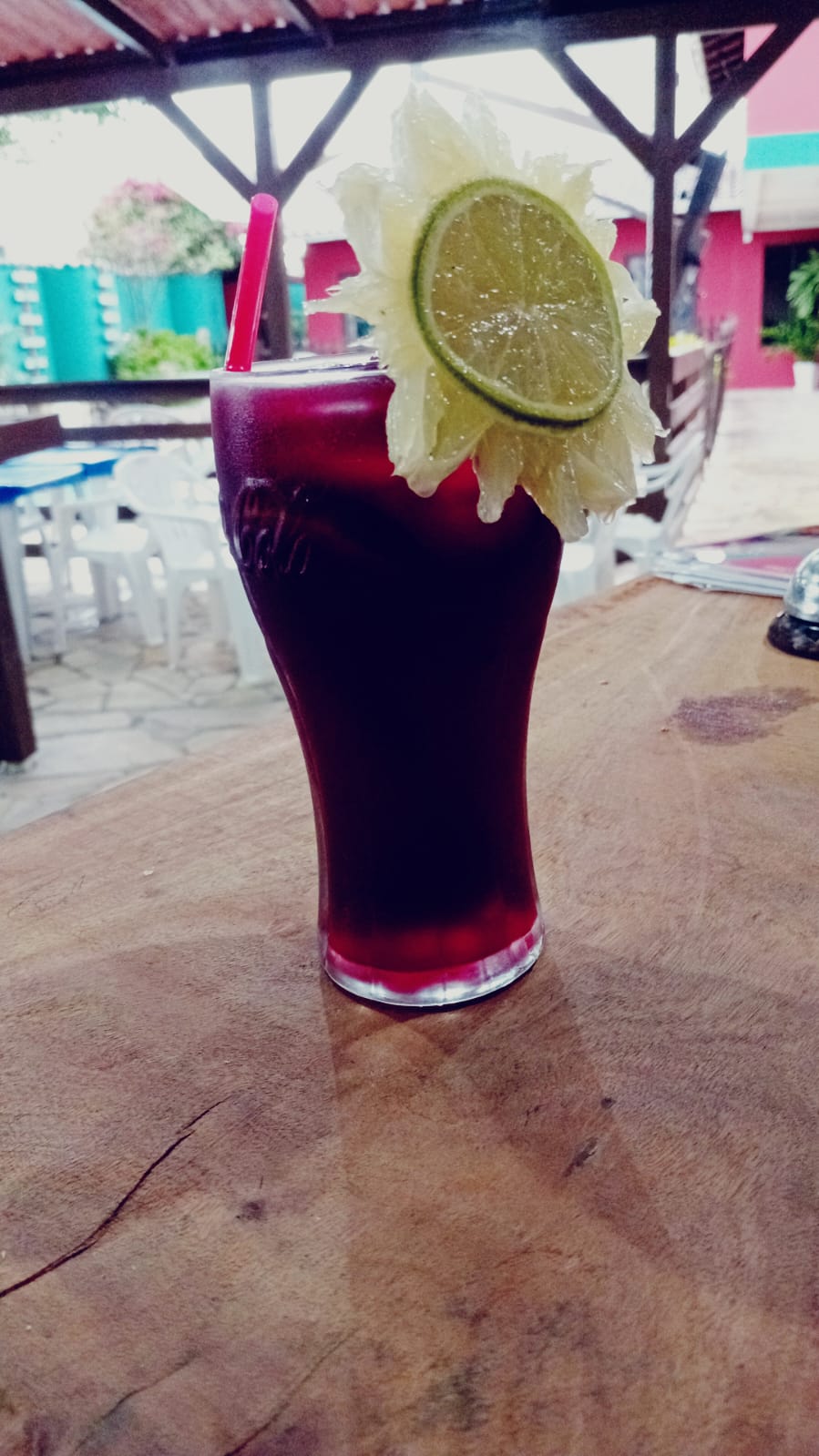 Bebida refrescante do Quiosque